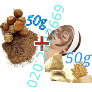 Punpple Fenugreek Powder - 50g + Multani Mitti Powder - 50g
