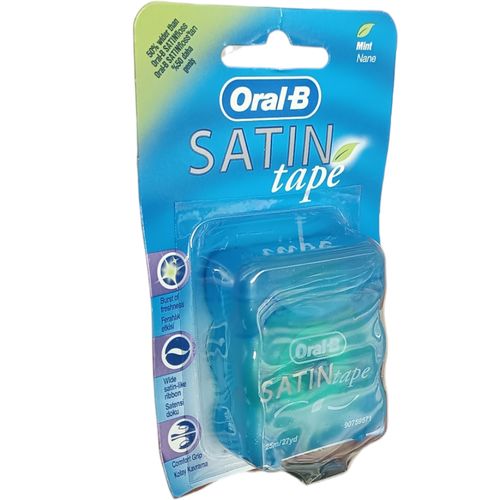 Oral B Satin Tape Mint Burst Of Freshness Oral Care Plaque Oral B Satin Tape Mint Burst Of Freshness Oral Care Plaque