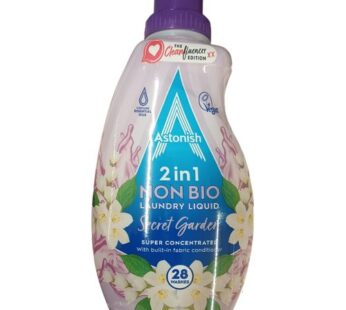 SUPER CONCENTRATED 28 WASHES Laundry Liquid With Fabric Conditioner NON BIO
