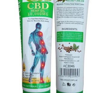 CBD HEMP OIL Pain Relief Cream