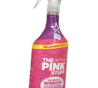 The Miracle Window & Glass Cleaner SHINY SURFACES STREAK FREE with Rose Vinegar