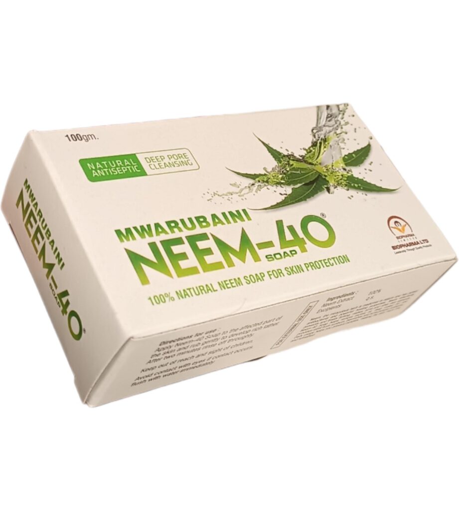 Neem 40 Mwarubaini Soap NATURAL ANTISEPTIC DEEP CORE CLEANSING