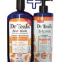 GLOW & READIANCE Body Wash + Lotion VITAMIN C&E CITRUS ESSENTIAL OILS 24 Hour Moisture Wash With Pure Eps?m Salt ALOE VERA SHEA BUTTER