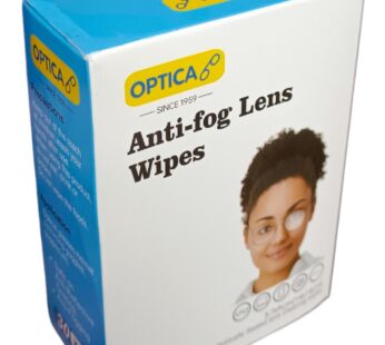 Optica GLASSES Anti Fog Wipes & Lens Cleaner ~ 30 30Pcs