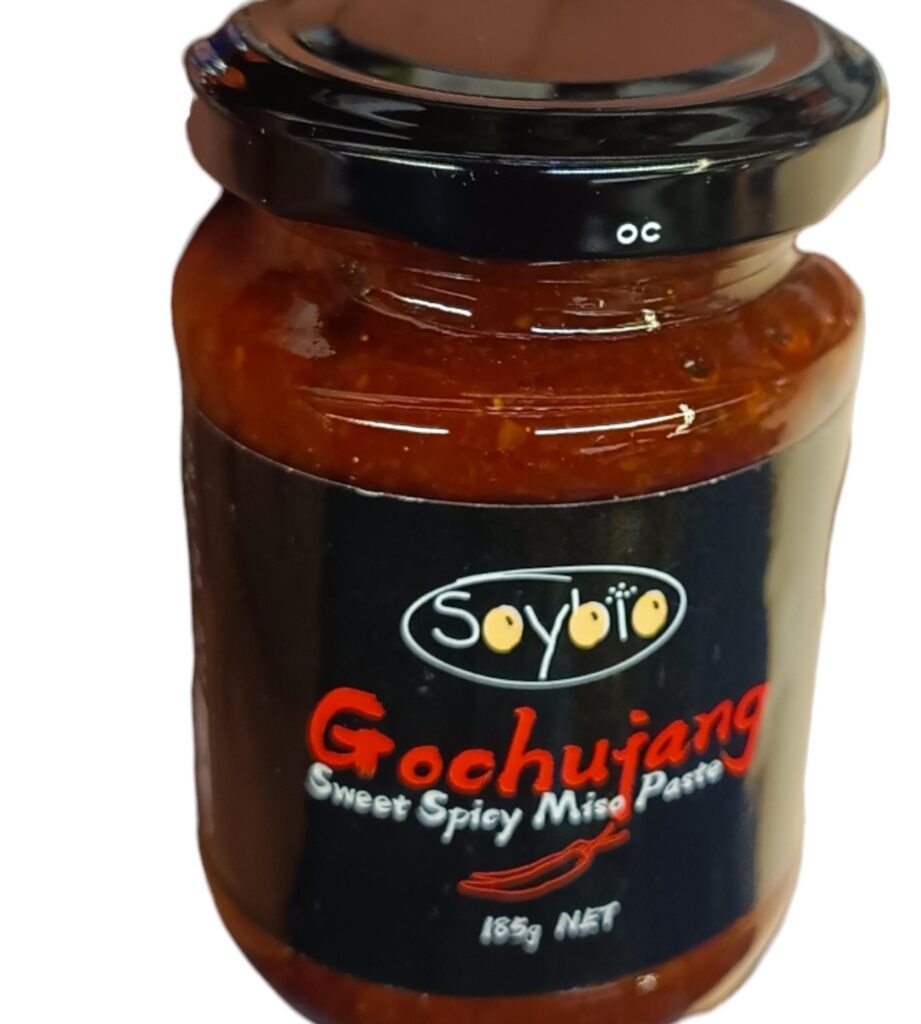 Soybio Gochujang SWEET SPICY MISO PASTE Broths Miso Butter Marinade Stews Vegetables Stir-Fry Salad Dressing