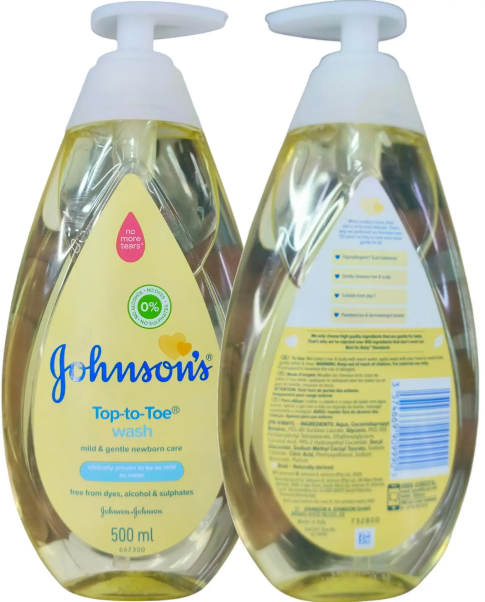 Home Johnson’S Top To Toe Wash Mild & Gentle Newborn Care
